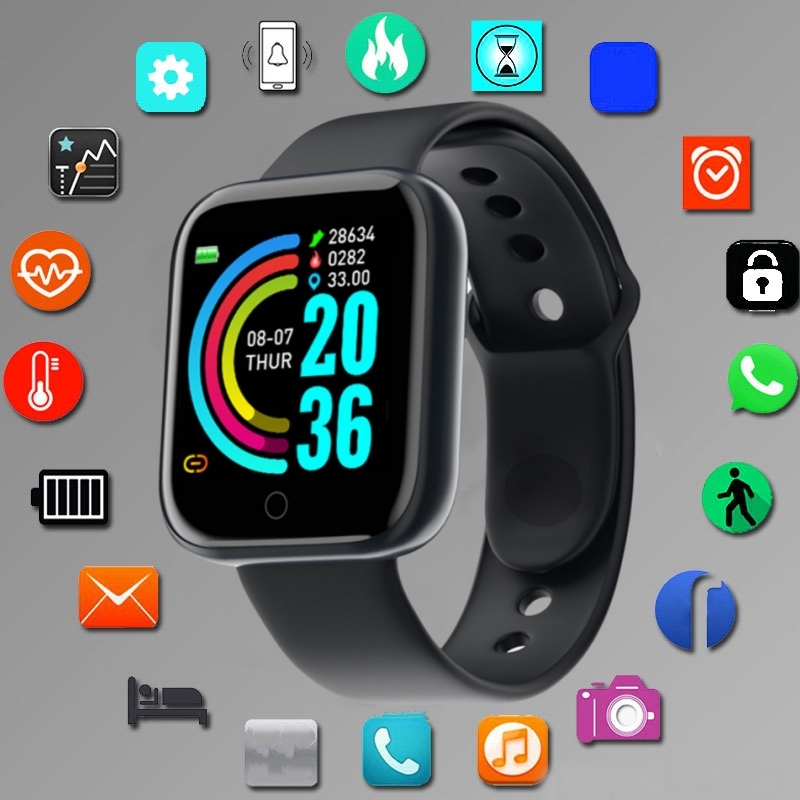 Smartwatch Watches Price - Inteligentny zegarek dla mężczyzn Kobiety Tryb