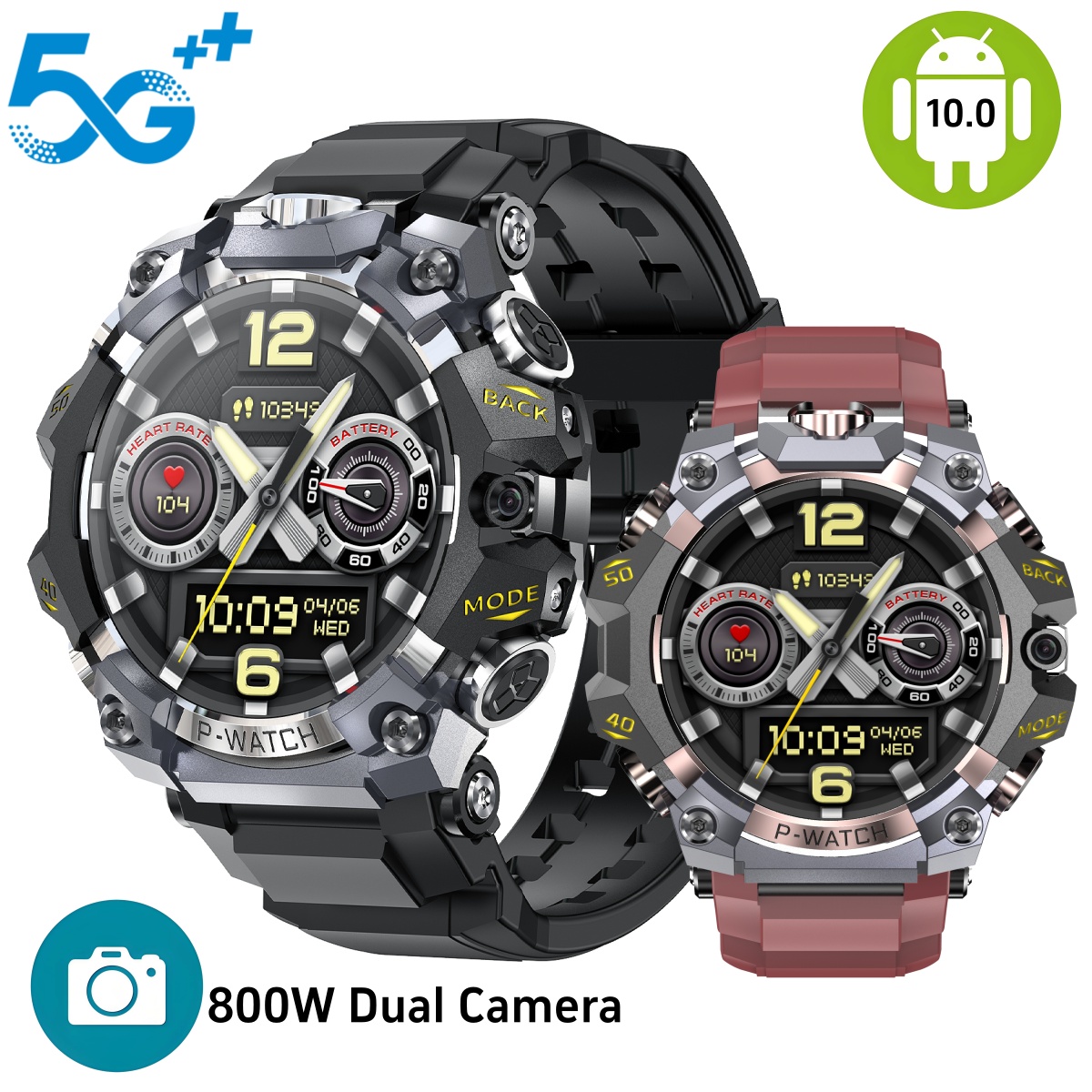 Smartwatch Watches Price - Smartwatch Q668 Android 10.0 1.95 cala