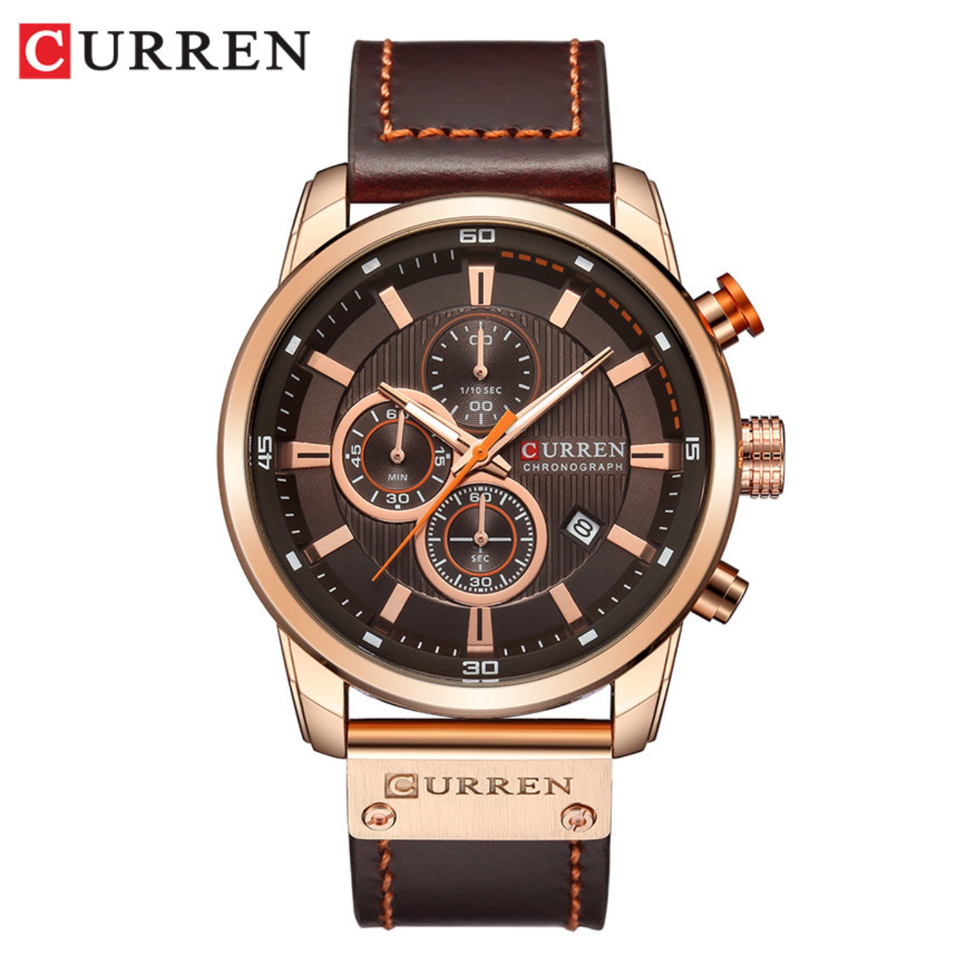 Chronograph Sport Watch - Zegarki męskie CURREN Fashion Date Quartz,