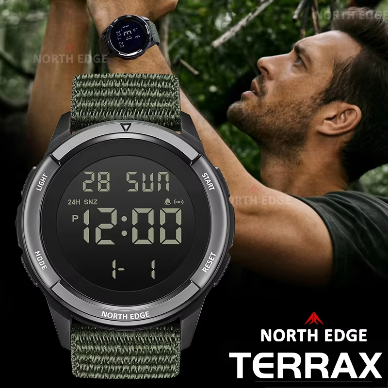 Tide Watch Surf - NORTH EDGE 2025 TERRAX Męskie Zegarki