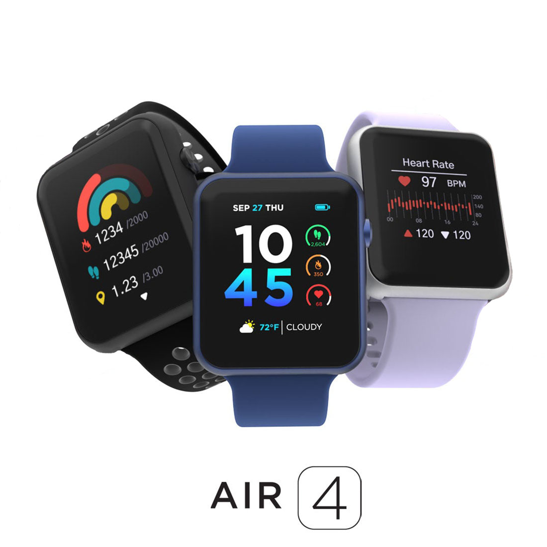 Smartwatch Purple Watches For Women - Smartwatch Pinteek dla kobiet i mężczyzn,