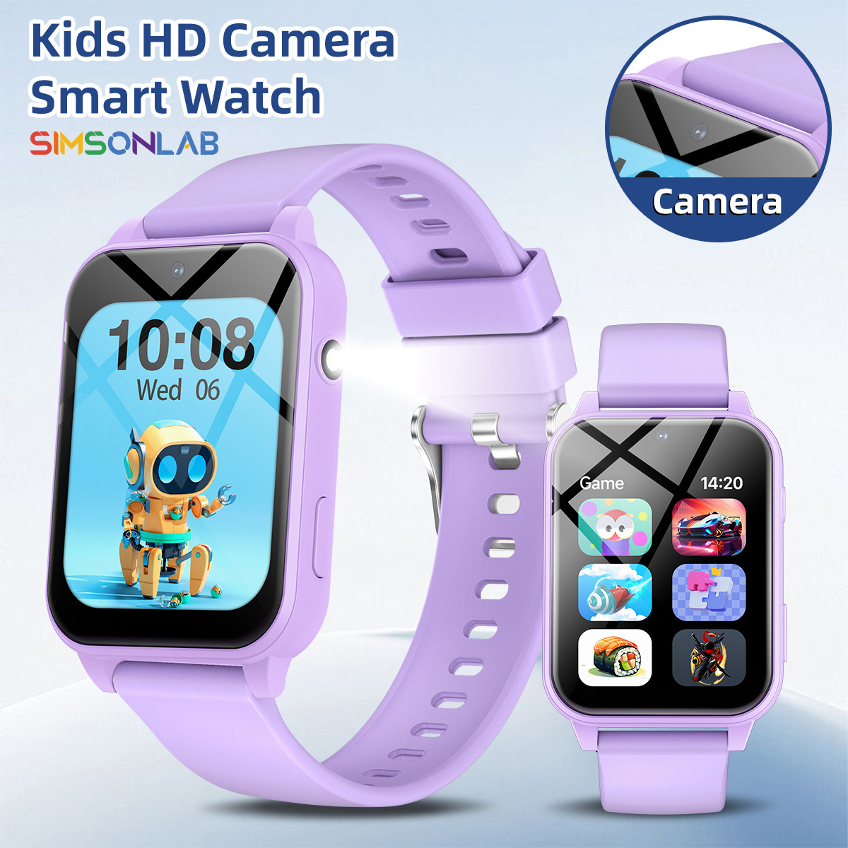 Smartwatch Watches For Kid Boy Waterproof - Inteligentny zegarek dla dzieci 2026, wielofunkcyjny,