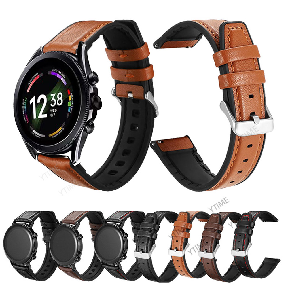 Fossil Watches Smartwatch Gen 6 - 22mm silikonowo-skórzany pasek do Fossil Gen