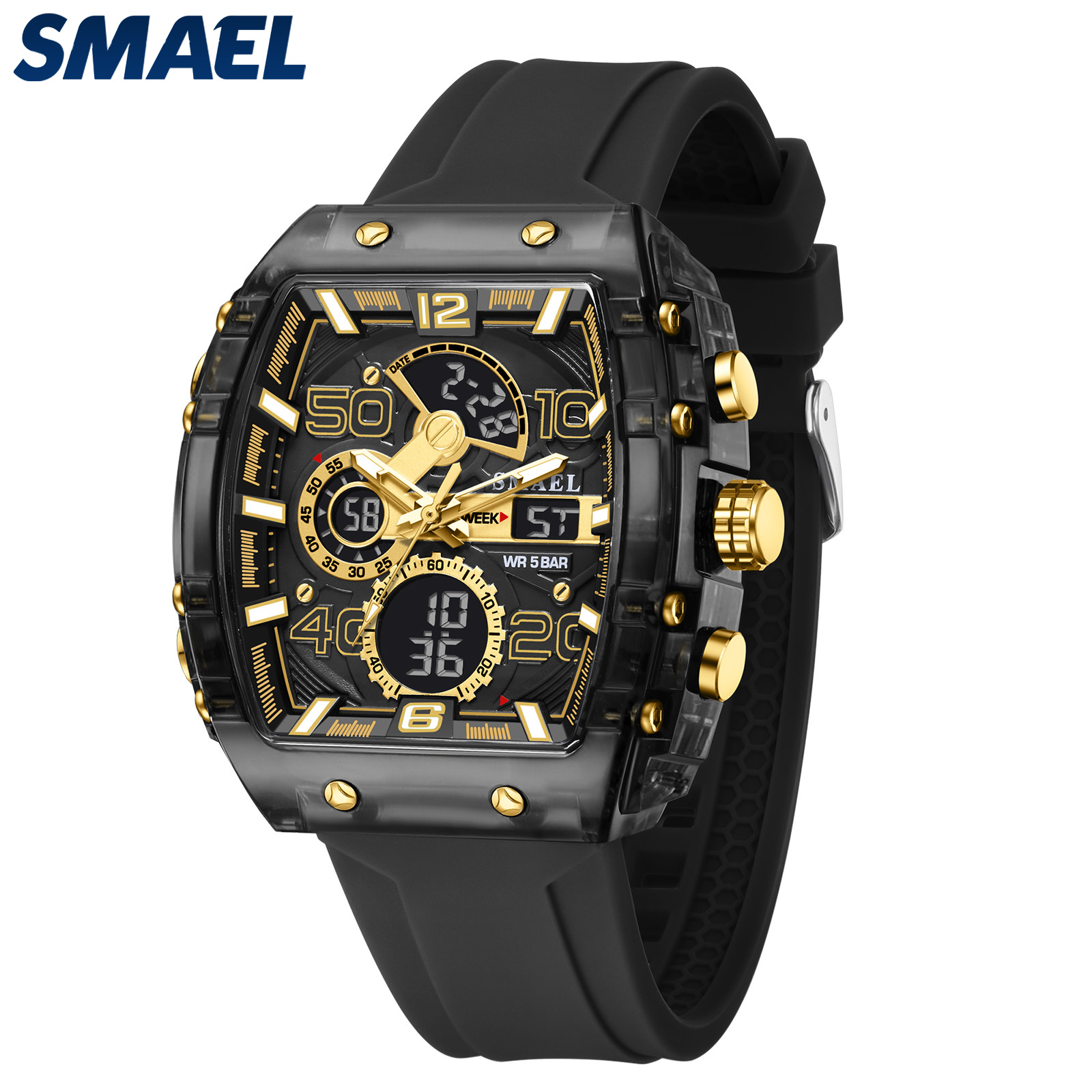 Tide Watch Surf - SMAEL Brand 8109 Nowy elektroniczny zegarek