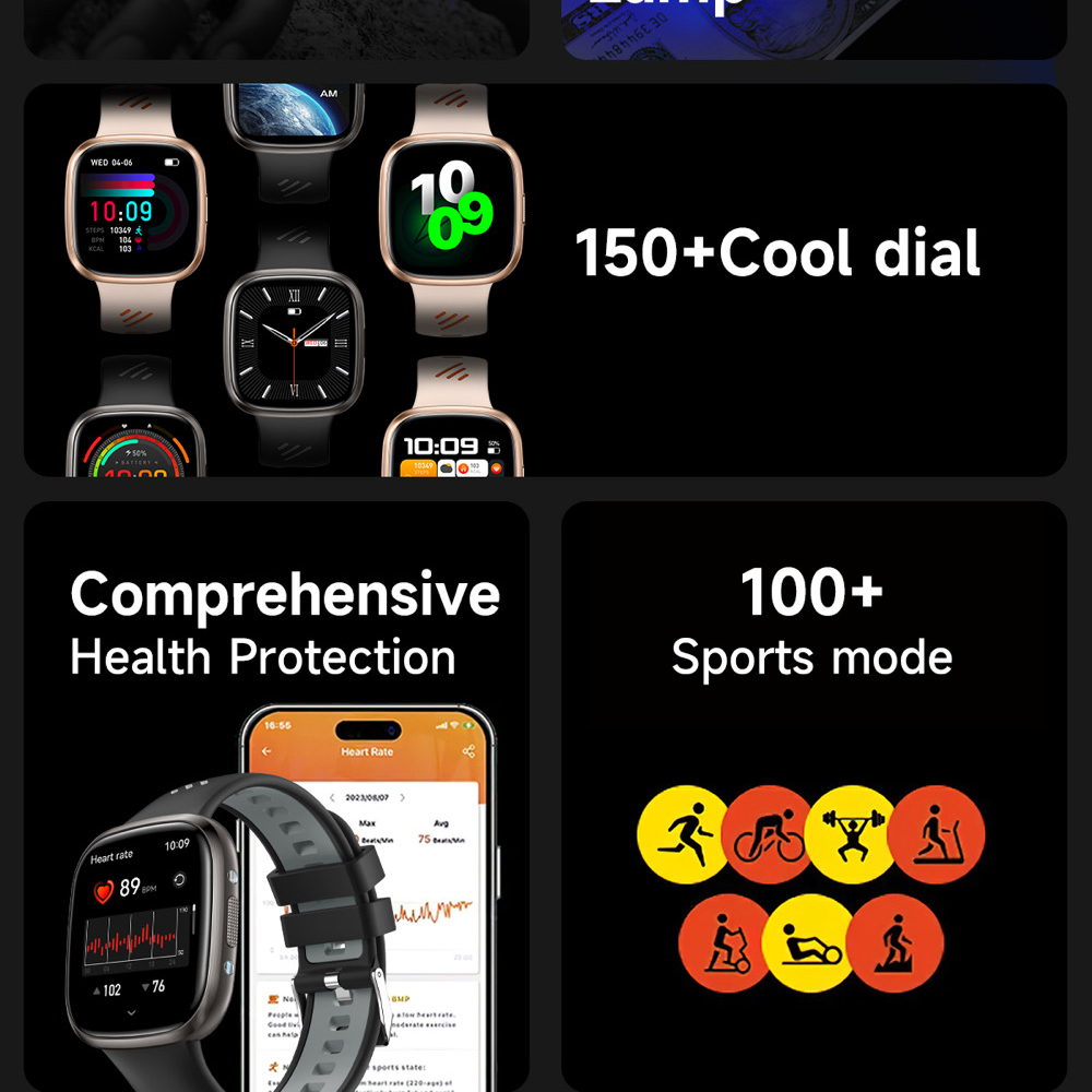 Smartwatch 696 z funkcją połąc – Smartwatch Purple Watches For Women recenzja i cena