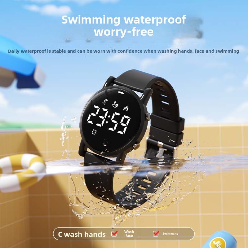 Inteligentny zegarek dla dziec – Smartwatch Digital Watches For Kid Boy With Alarm recenzja i cena