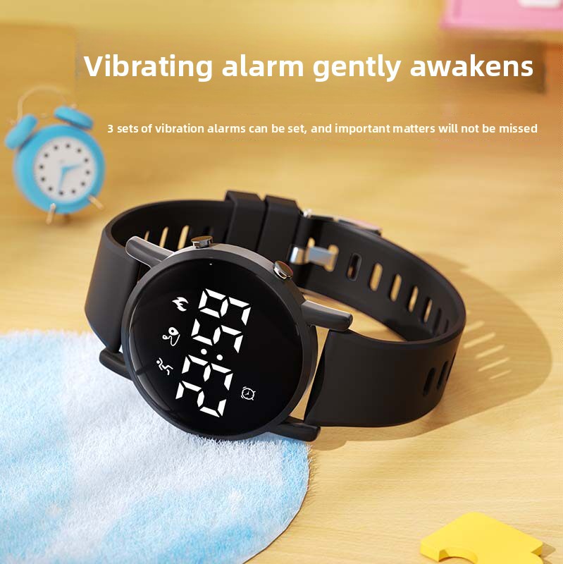 Inteligentny zegarek dla dziec – Smartwatch Digital Watches For Kid Boy With Alarm recenzja i cena
