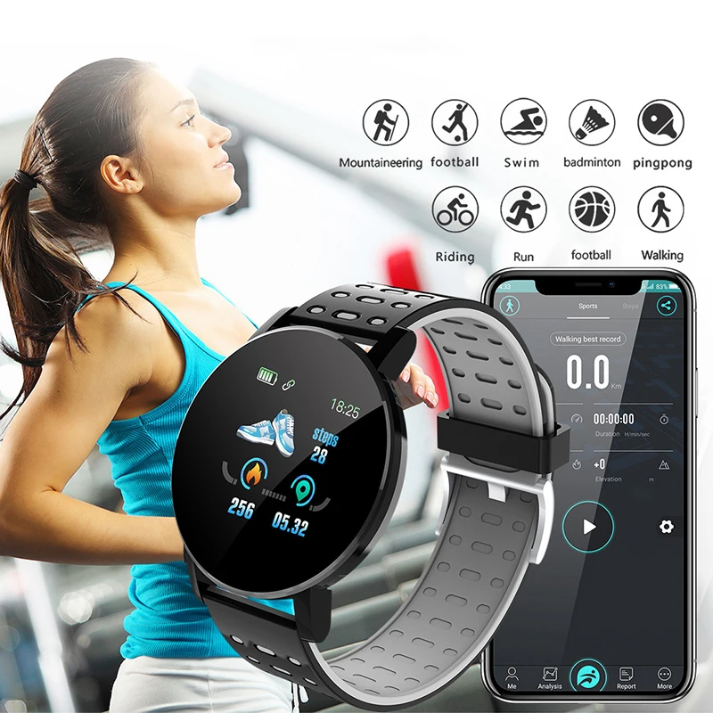 Inteligentny zegarek sportowy  – Smartwatch Digital Watches For Kid Boy With Alarm recenzja i cena
