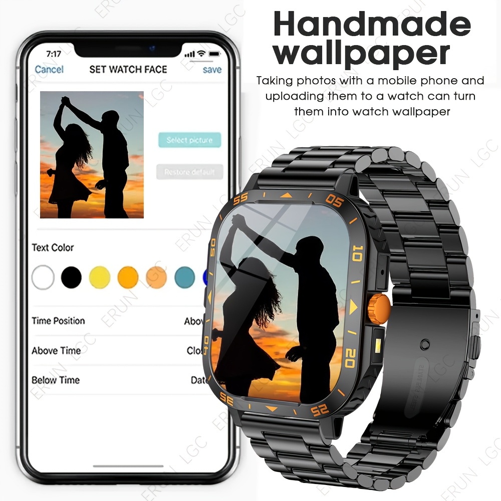 Inteligentny zegarek, Premium, – Smartwatch Premium Watches For Men recenzja i cena