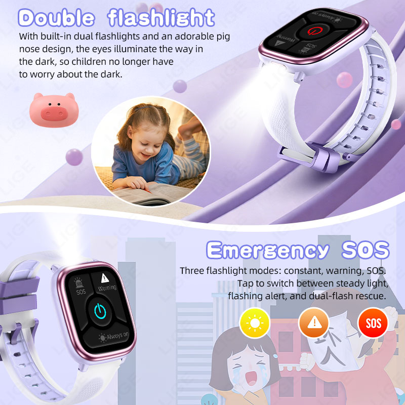 LIGE Smartwatch dla dzieci, dz – French Connection Watches Smartwatch App recenzja i cena