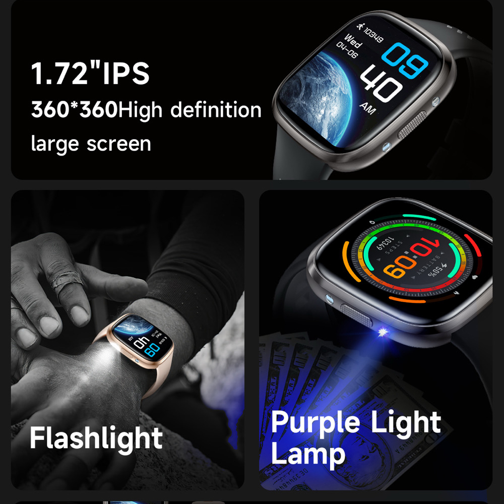 Smartwatch Męski Połączenia BT – Smartwatch Purple Watches For Women recenzja i cena