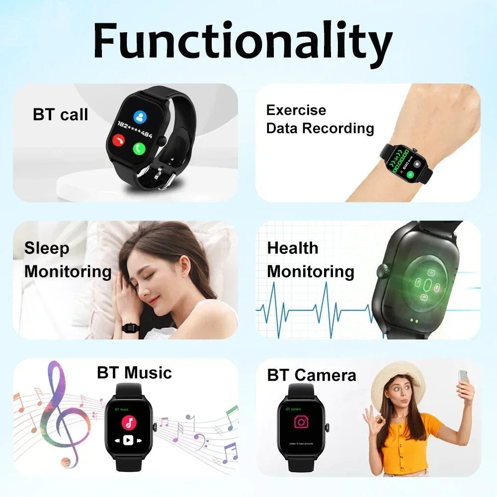 Smartwatch sportowy dla kobiet – Watch Smart Y68 recenzja i cena