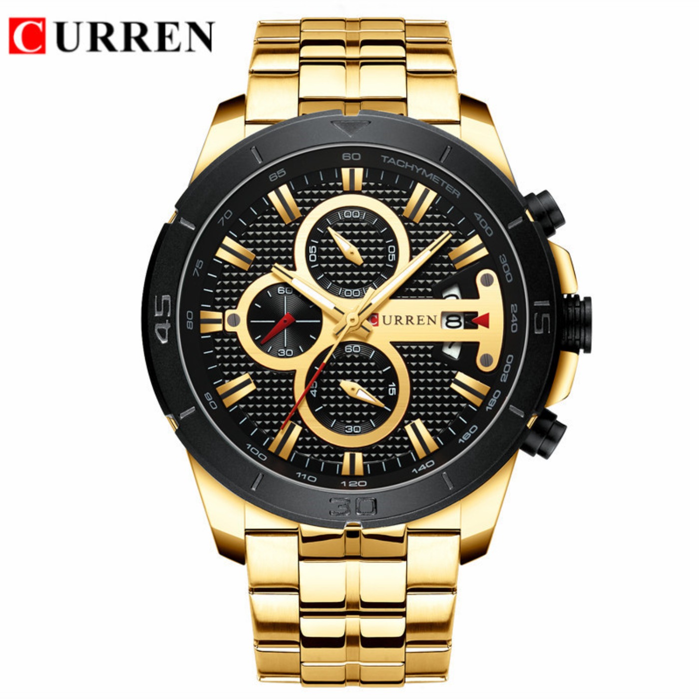 Zegarek męski CURREN Wodoodpor – Chronograph Sport Watch recenzja i cena