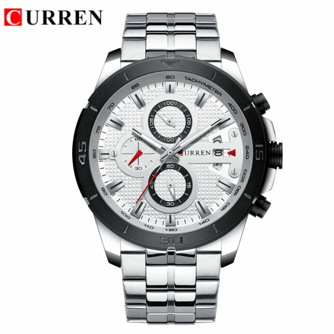 Zegarek męski CURREN Wodoodpor – Chronograph Sport Watch recenzja i cena