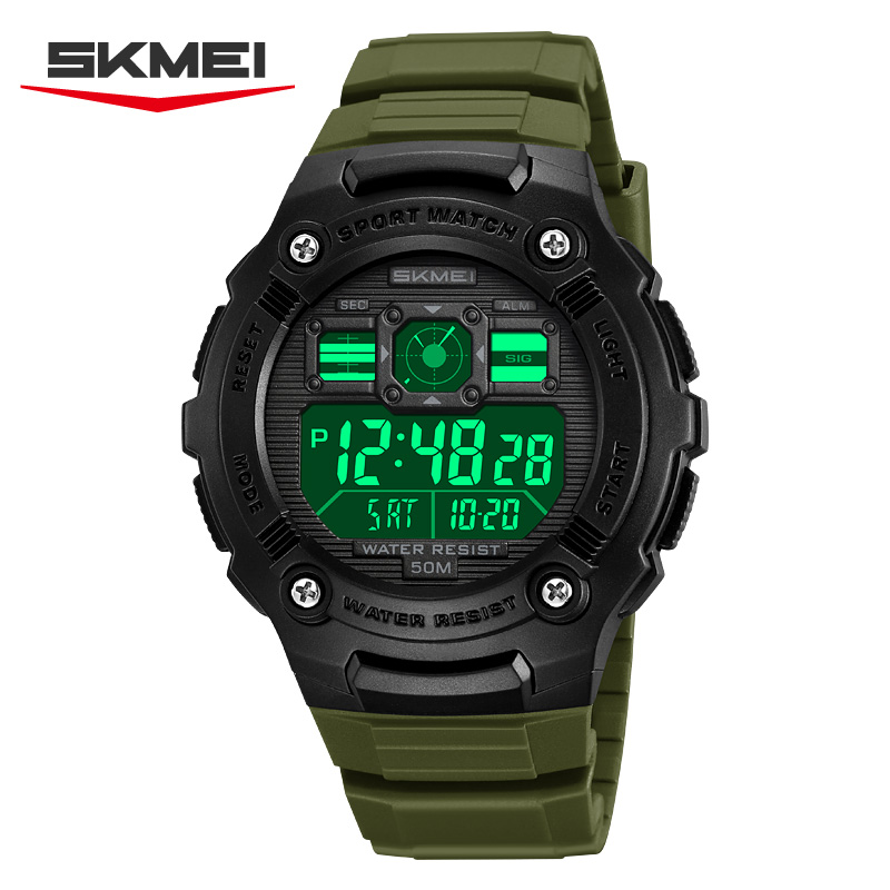Zegarek męski SKMEI 2636, wojs – Tide Watch Surf recenzja i cena