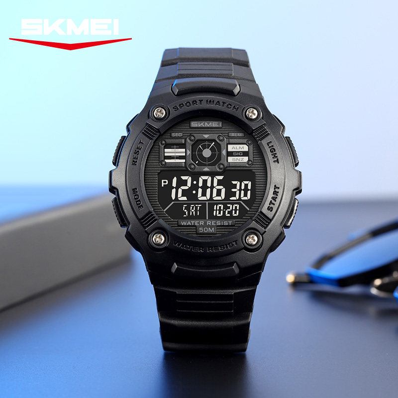 Zegarek męski SKMEI 2636, wojs – Tide Watch Surf recenzja i cena