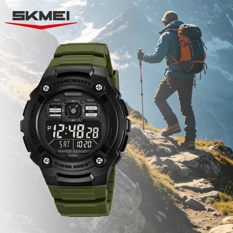 Zegarek męski SKMEI 2636, wojs – Tide Watch Surf recenzja i cena