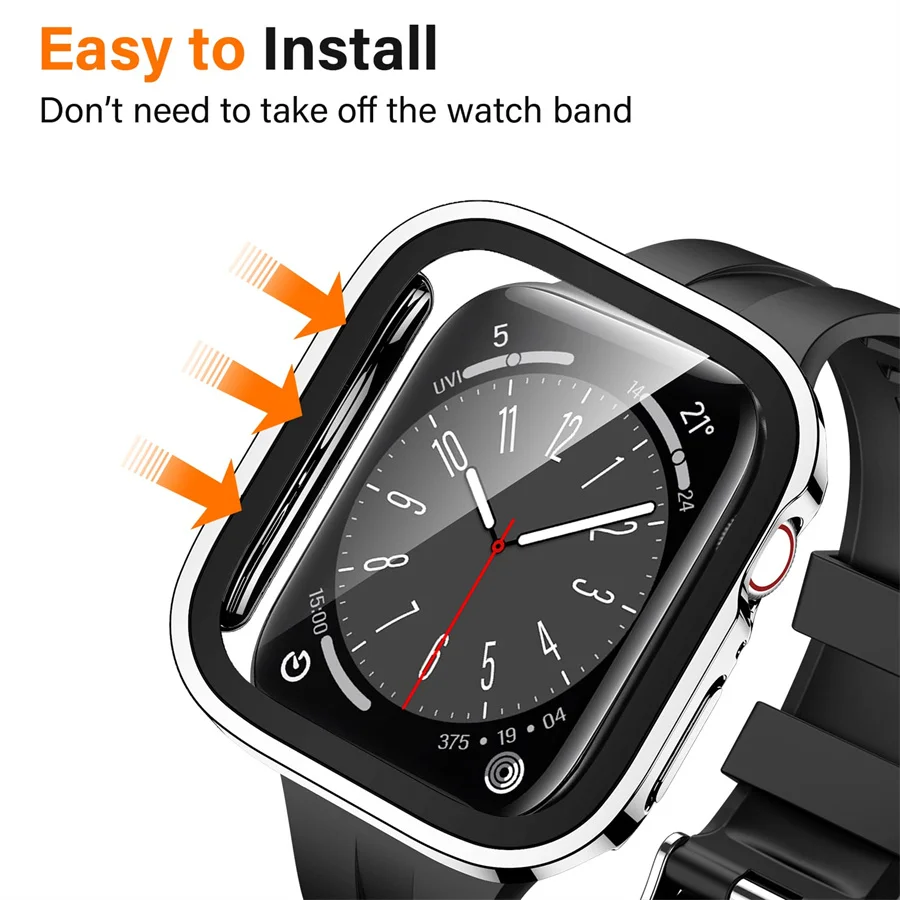 Szkło + osłona do etui Apple W – Smartwatch Watches Price recenzja i cena
