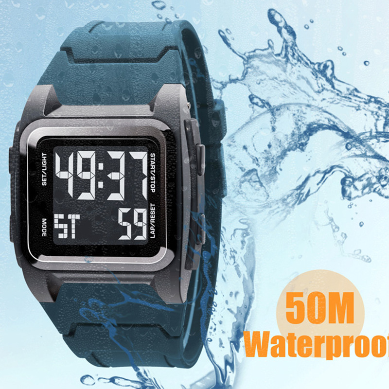 YIKAZE męski zegarek cyfrowy 5 – Tide Watch Surf recenzja i cena