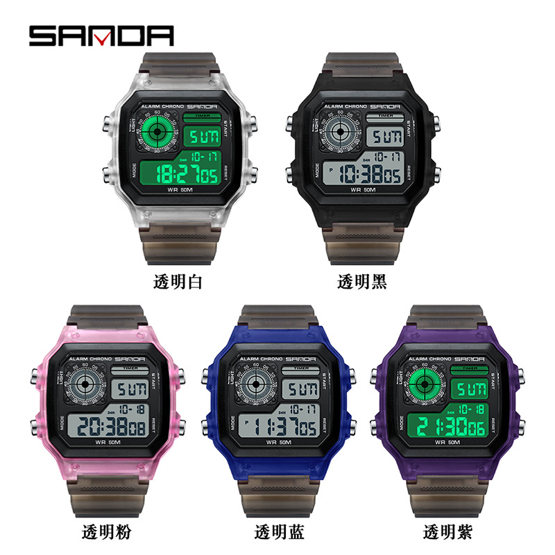 Modne zegarki damskie Sanda To – Chronograph Sport Watch recenzja i cena