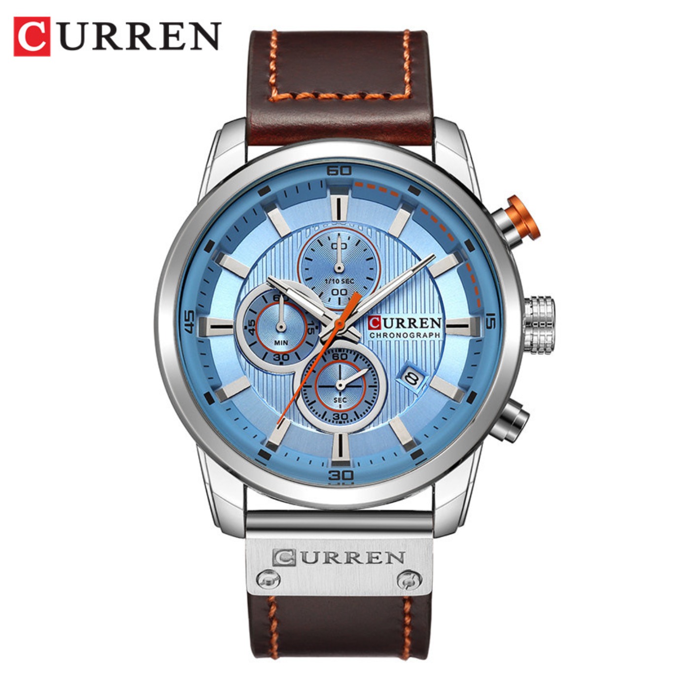 Zegarki męskie CURREN Fashion  – Chronograph Sport Watch recenzja i cena