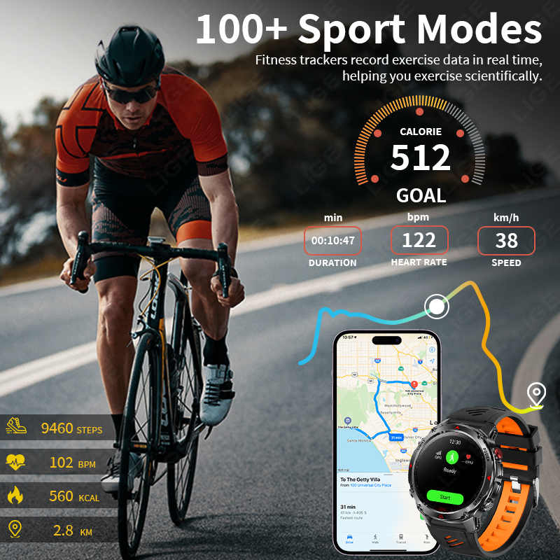 LIGE Nowy Smartwatch Męski Out – Smartwatch Premium Watches For Men recenzja i cena
