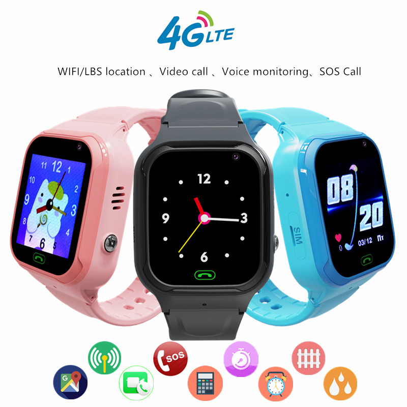 4G Kids Smart Phone Watch Vide – Smartwatch Digital Watches For Kid Boy With Alarm recenzja i cena