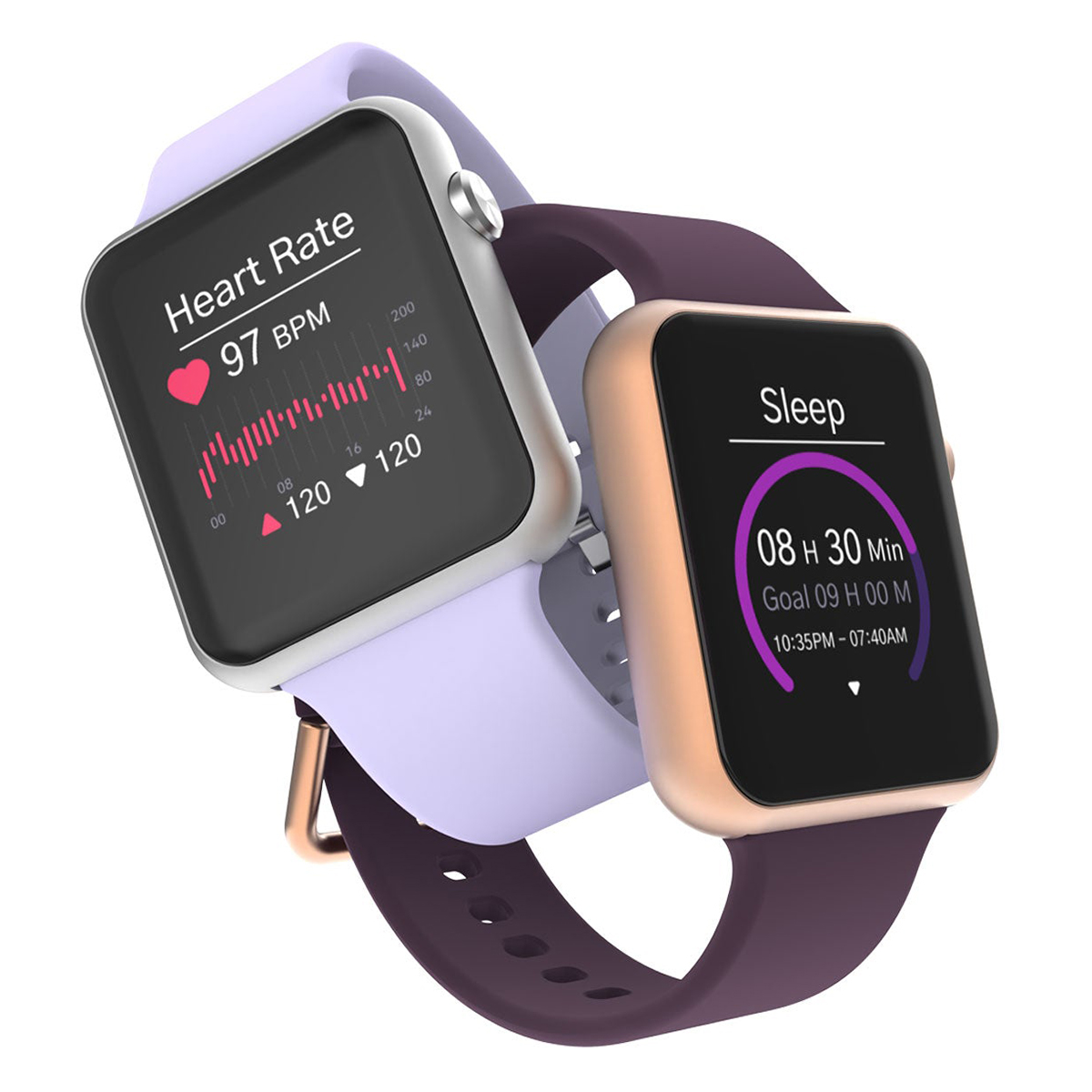 Smartwatch Pinteek dla kobiet  – Smartwatch Purple Watches For Women recenzja i cena