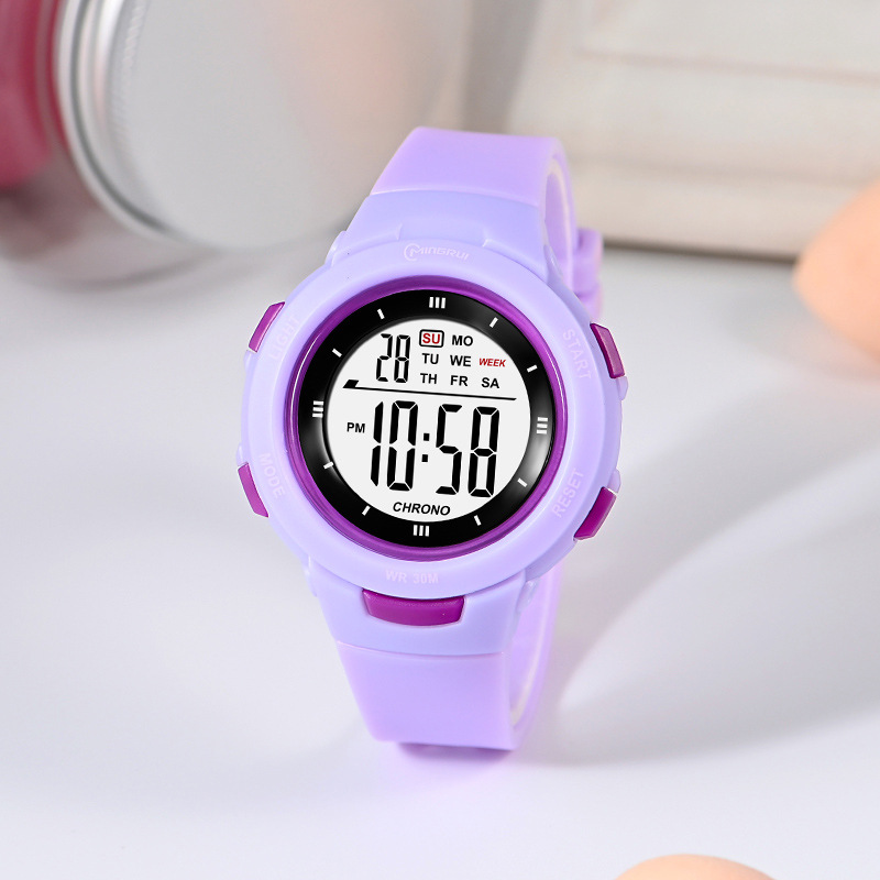UTHAI CE49 zegarki dla dzieci  – Smartwatch Digital Watches For Kid Boy With Alarm recenzja i cena