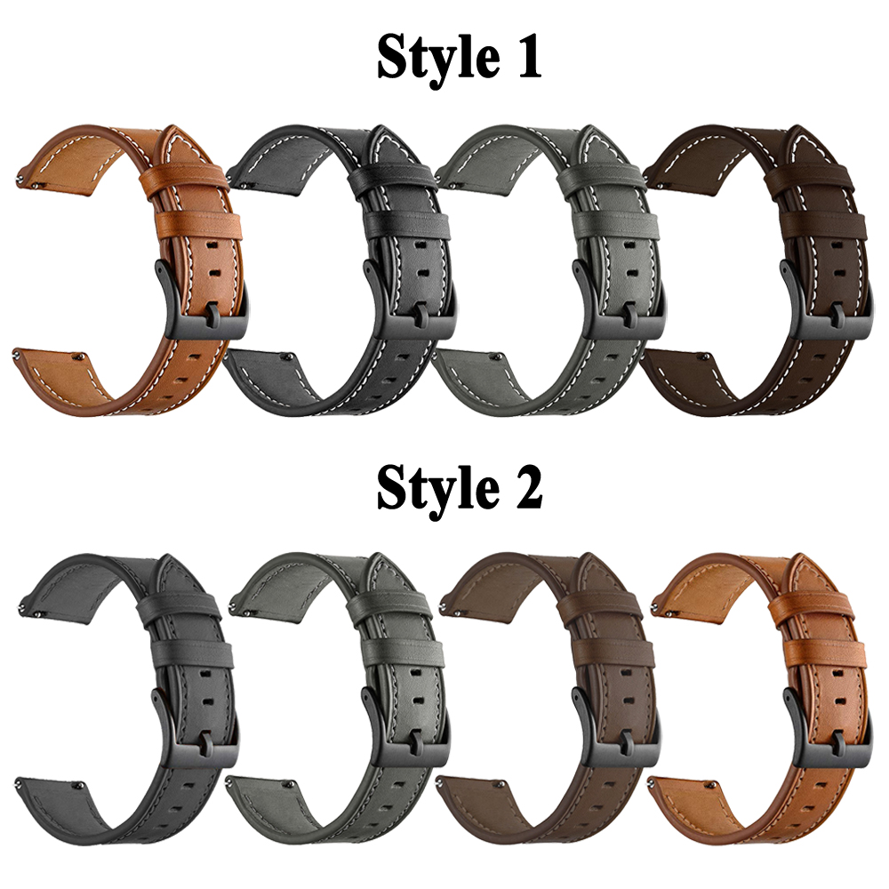22mm skórzany pasek do Garmin  – Smartwatch English recenzja i cena