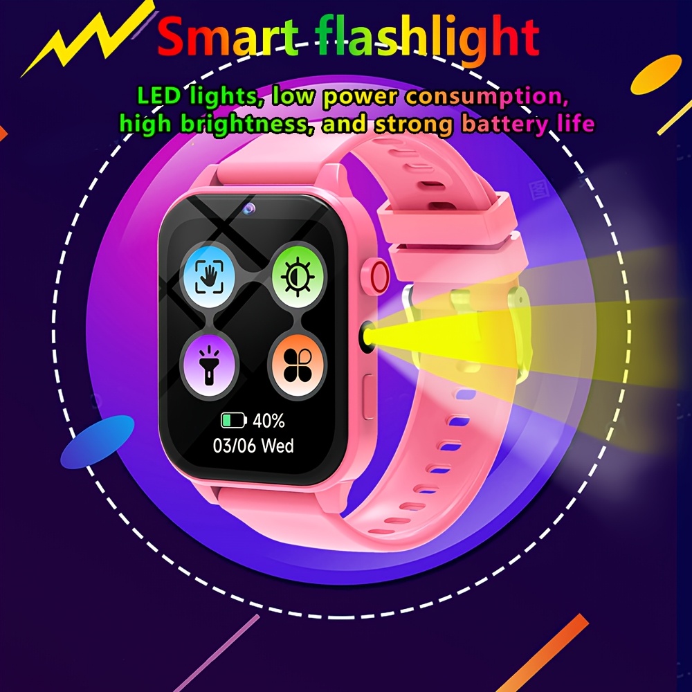 Inteligentny zegarek dla dziec – Smartwatch Digital Watches For Kid Boy With Alarm recenzja i cena