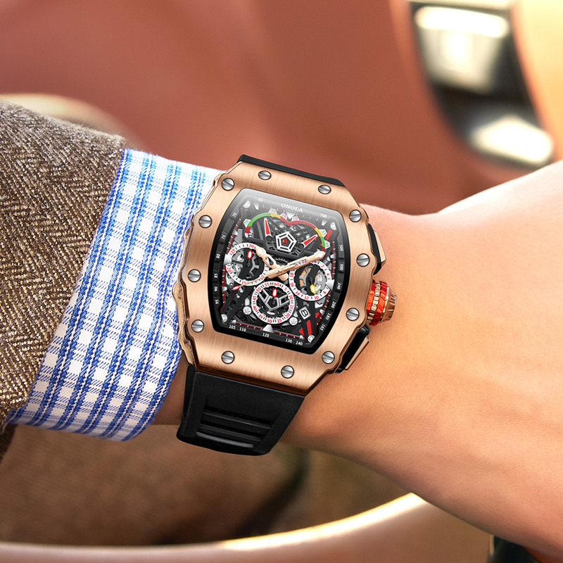 Zegarek kwarcowy na rękę ONOLA – Chronograph Sport Watch recenzja i cena
