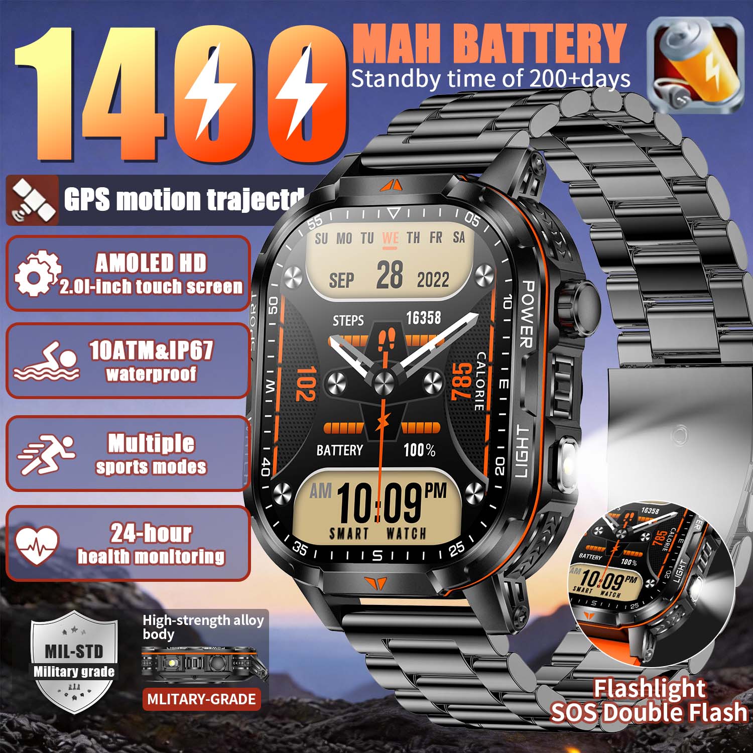 Nowy wojskowy smartwatch z bat – French Connection Watches Smartwatch App recenzja i cena