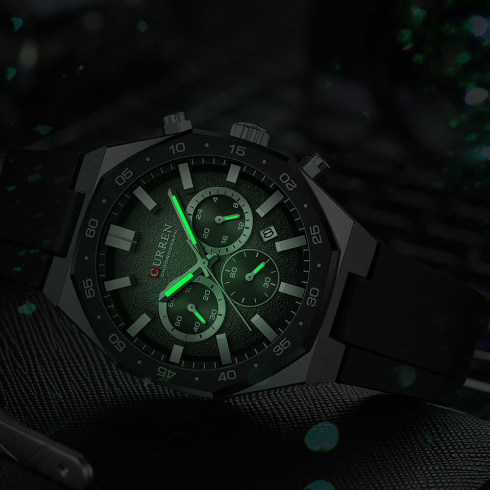 CURREN Modny Męski Zegarek Spo – Chronograph Sport Watch recenzja i cena