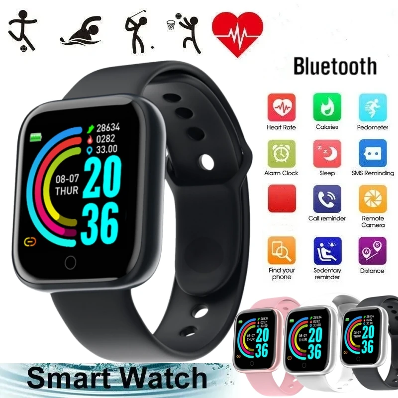 Zegarki męskie Smartwatch dla  – Watch Smart Y68 recenzja i cena