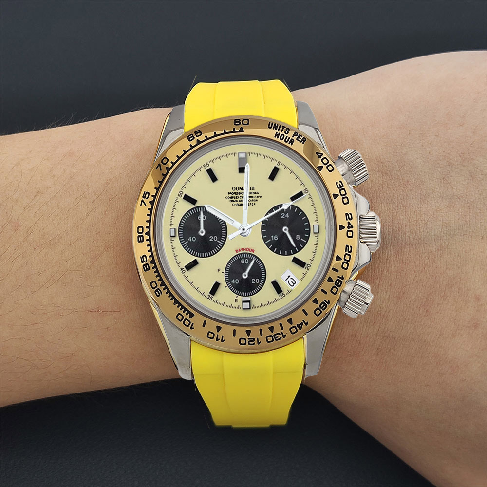 Luksusowy zegarek kwarcowy VK6 – Chronograph Sport Watch recenzja i cena