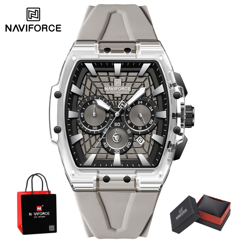 Zegarki męskie NAVIFORCE, spor – Chronograph Sport Watch recenzja i cena