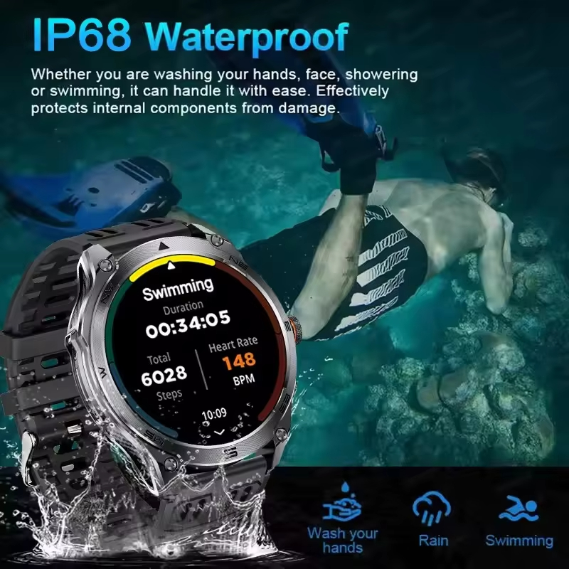 Smartwatch GPS IP69 Wodoodporn – Smartwatch Premium Watches For Men recenzja i cena