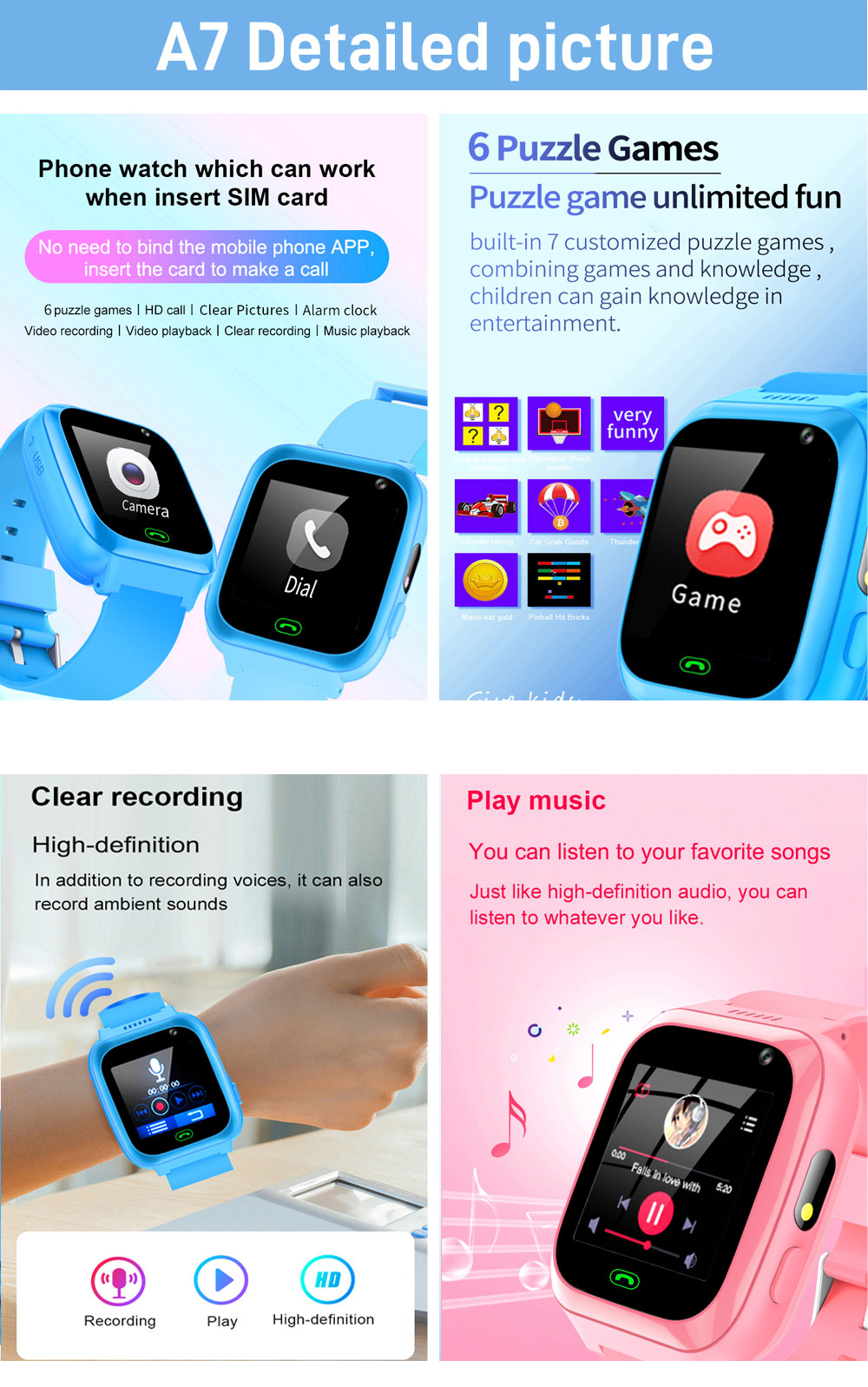 2G 4G Inteligentny zegarek dla – Smartwatch Watches For Kid Boy Waterproof recenzja i cena