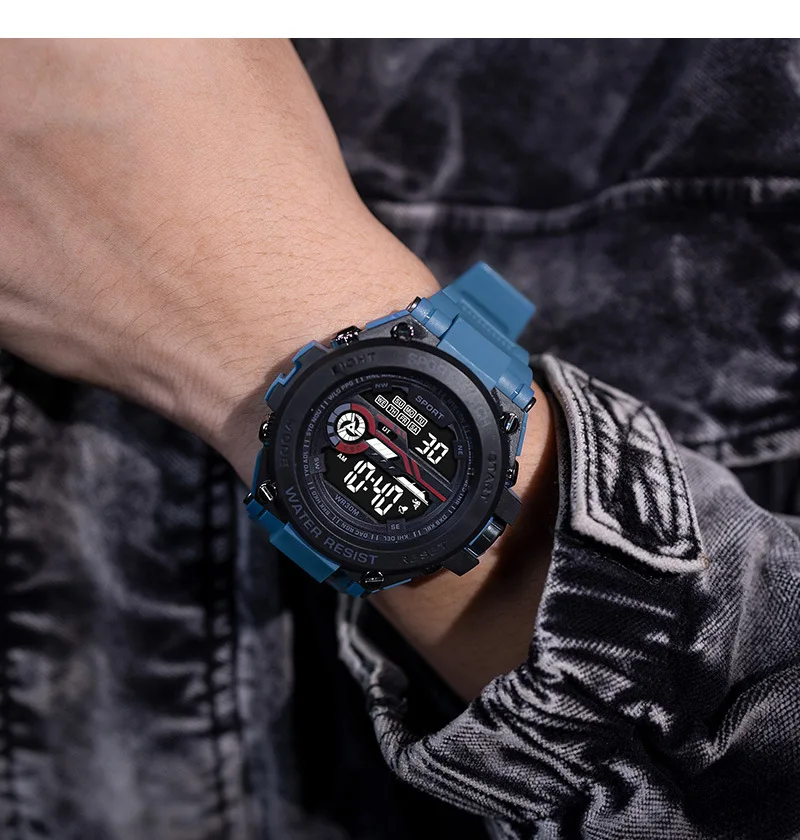 YIKAZE męski zegarek sportowy  – Tide Watch Surf recenzja i cena