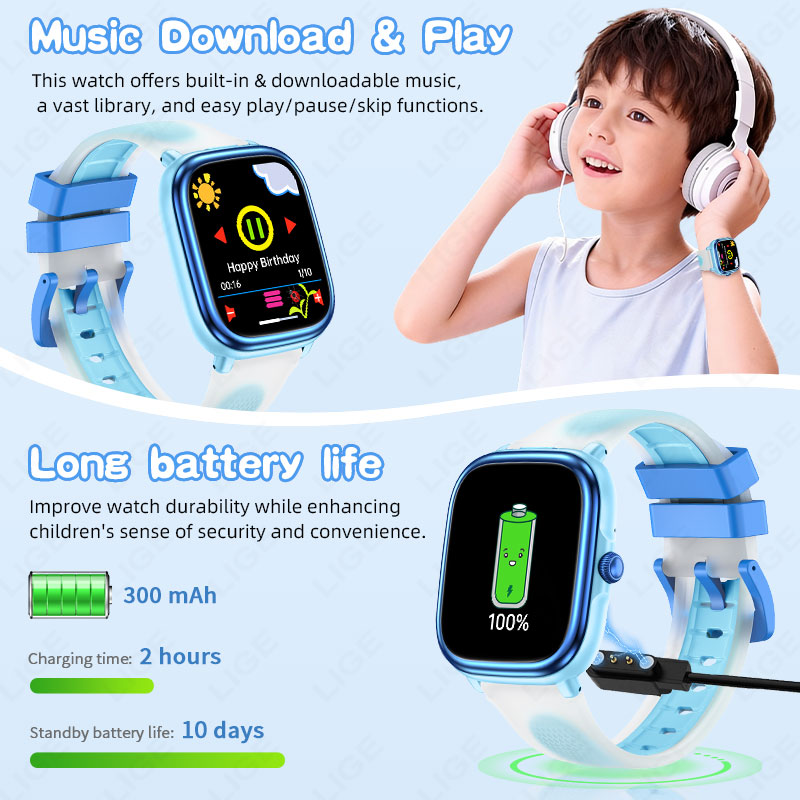 LIGE Smartwatch dla dzieci, dz – French Connection Watches Smartwatch App recenzja i cena