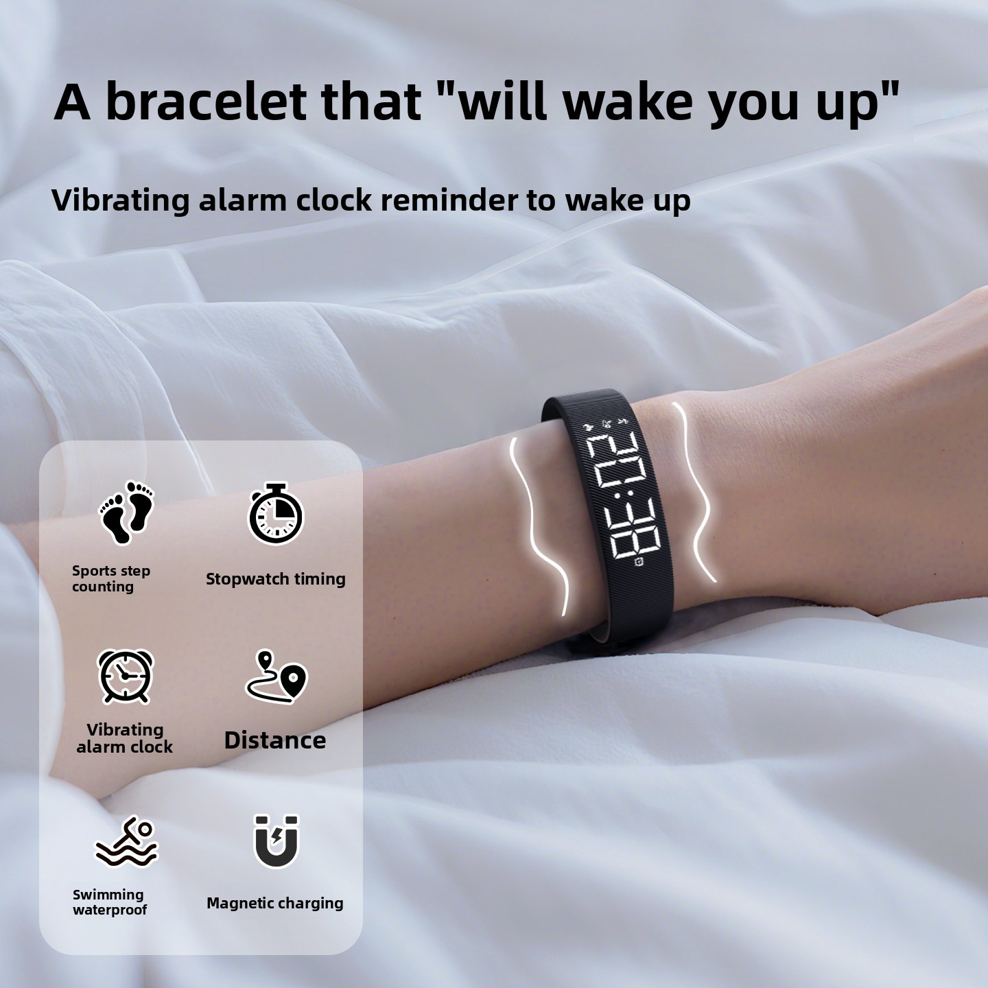 Nowy koreański prosty zegarek  – Smartwatch Digital Watches For Kid Boy With Alarm recenzja i cena