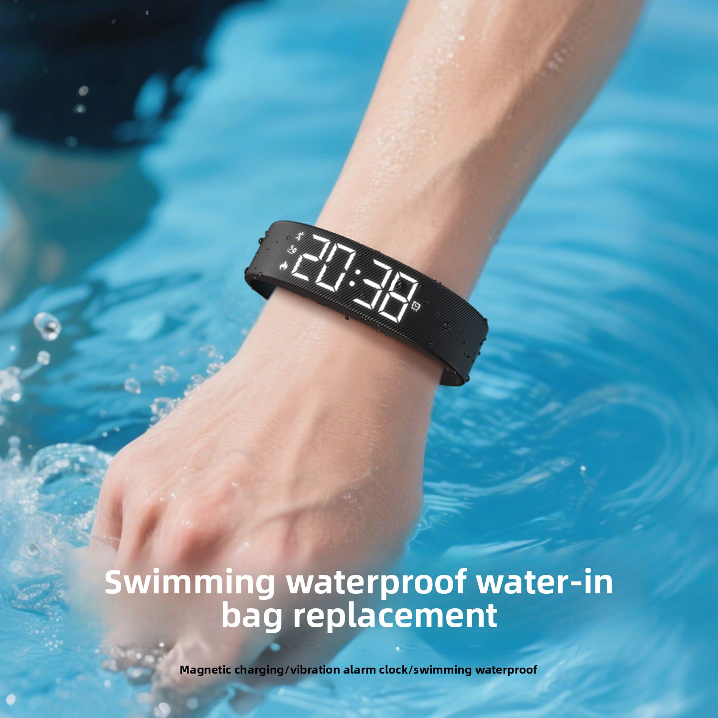 Nowy koreański prosty zegarek  – Smartwatch Digital Watches For Kid Boy With Alarm recenzja i cena